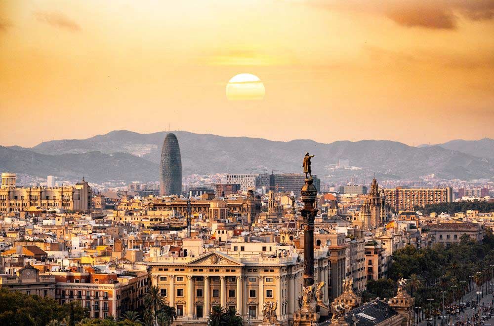 Viait Spain Barcelona Europe great city